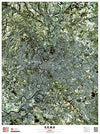 GEOGRAMMA---MAPPA-ROMA-DAL-SATELLITE-CARTA-SATELLITARE-100X70-CM-scala-1:32.000