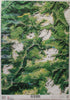 GEOGRAMMA---MAPPA-VAL-GARDENA-E-VAL-DI-FASSA-CARTA-SATELLITARE-70X100CM-scala-1:50.000