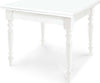 GEORDIE---tavolo-da-pranzo-allungabile-a-libro-in-legno-massello-100x100/200-bianco-gamba-tornita-Bianco-Milani-Home