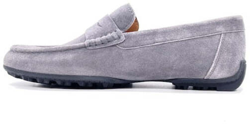 GEOX Mocassini uomo U KOSMOPOLIS suede Dk Stone