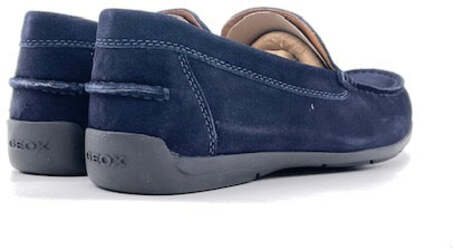 GEOX Mocassini uomo U SIRON A Suede navy