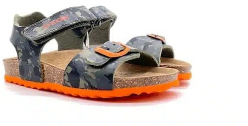 GEOX Sandali Bambino B S. CHALKI military/orange