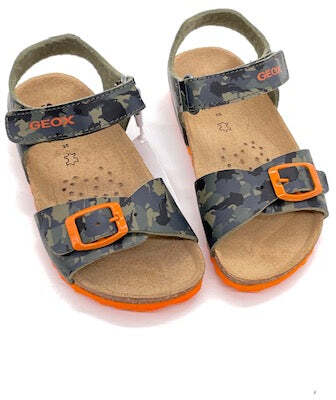 GEOX Sandali Bambino B S. CHALKI military/orange