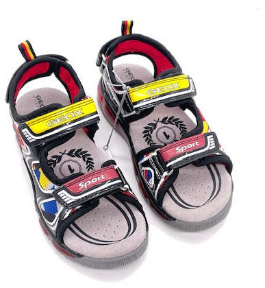 GEOX Sandali bambino J S. ANDROID B.A black/multicolor