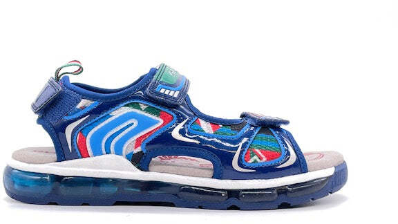 GEOX Sandali bambino J.S. ANDROID B. A Navy/multicolor