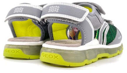 GEOX Sandali bambino J.S. ANDROID B.A grey/lime