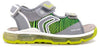 GEOX Sandali bambino J.S. ANDROID B.A grey/lime