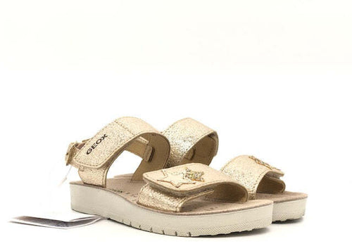 GEOX Sandalo Bambina Costarei Gold