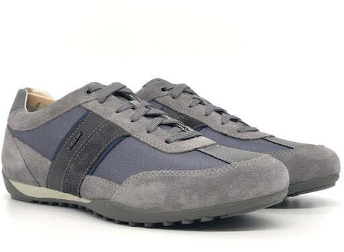 GEOX Scarpa stringata uomo WELLS C grey