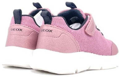GEOX Sneaker bambina J ARIL G. B  Rose/black