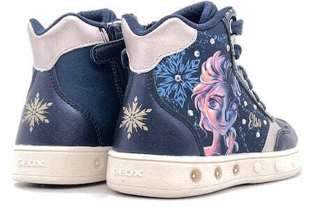 GEOX Sneaker Bambina J Skylin Navy Platinum