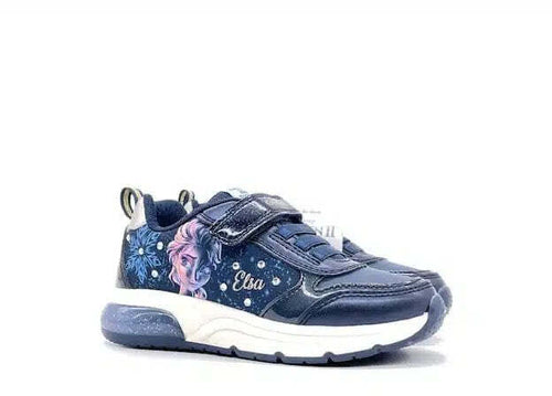 GEOX Sneaker bambina J SPACECLUB G. Navy/platinum