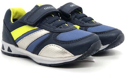 GEOX Sneaker bambino B PAVLIS B. B navy/lime