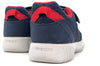 GEOX Sneaker bambino B Waviness B. blu/rossa