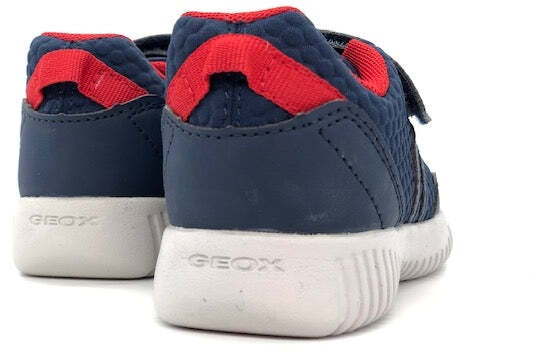 GEOX Sneaker bambino B Waviness B. blu/rossa