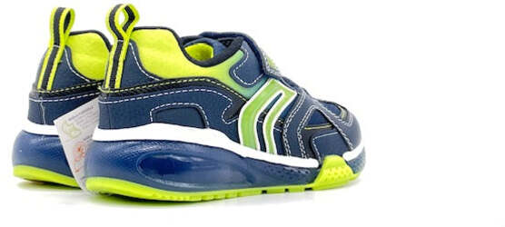 GEOX SNeaker Bambino J Bayonyc B. B. Navy/ Lime