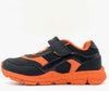 GEOX Sneaker bambino J N.Torque B. nera/arancione