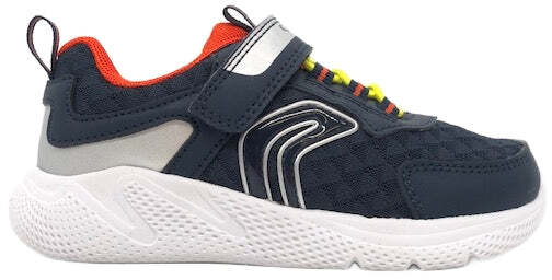 GEOX Sneaker bambino J SPRINTYE B. B navy/orange