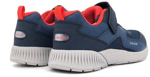 GEOX Sneaker bambino J SVETH B. A navy/red
