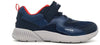GEOX Sneaker bambino J SVETH B. A navy/red