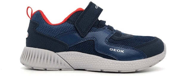 GEOX Sneaker bambino J SVETH B. A navy/red