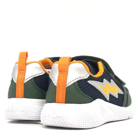 GEOX Sneaker Bambino Sprintye Green/ Orange