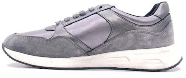 GEOX Sneaker Donna Bulmy Metal Dk Stone