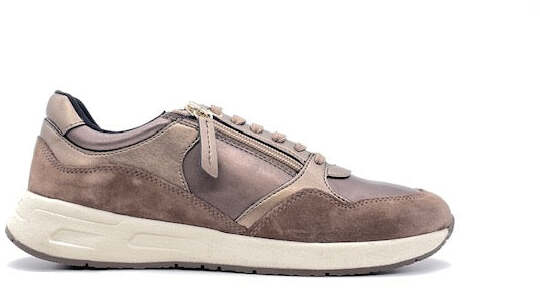 GEOX Sneaker Donna Bulmy Metal Dk Taupe