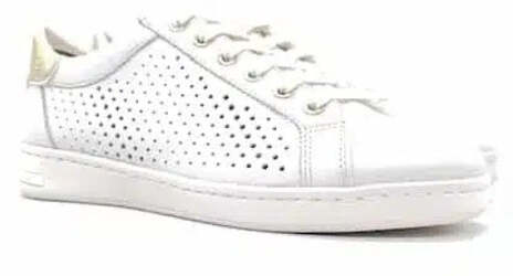 GEOX Sneaker donna JAYSEN B nappa white gold