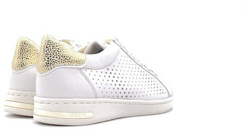 GEOX Sneaker donna JAYSEN B nappa white gold