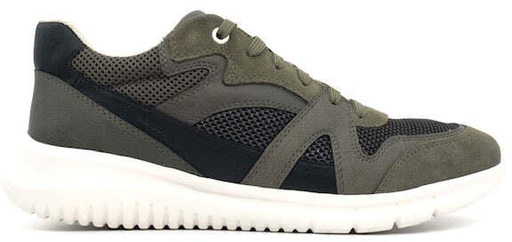 GEOX Sneaker uomo U MONREALE B olive