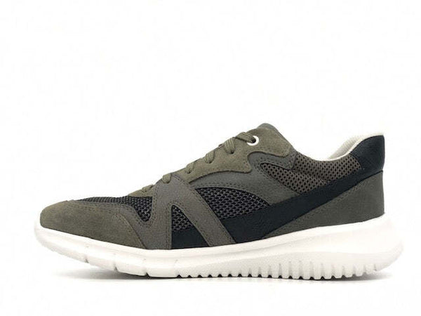 GEOX Sneaker uomo U MONREALE B olive