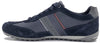 GEOX sneakers uomo U WELLS C navy-dark burgundy