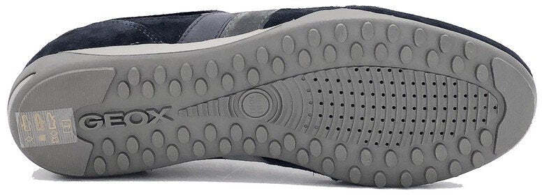 GEOX sneakers uomo U WELLS C navy-dark burgundy