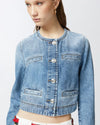Pinko DURBAN GIUBBINO DENIM BLUE RIO 25 da donna