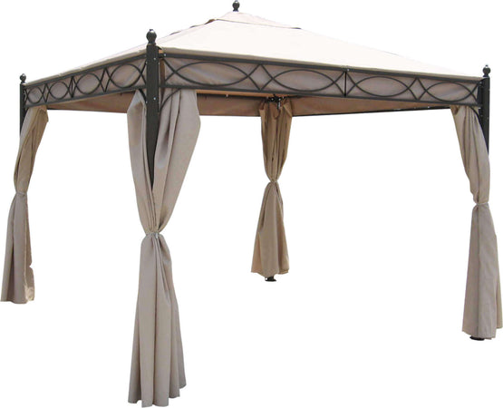 GERMEN---gazebo-da-giardino-3x3-in-metallo-completo-di-pareti-laterali-Antracite-Milani-Home