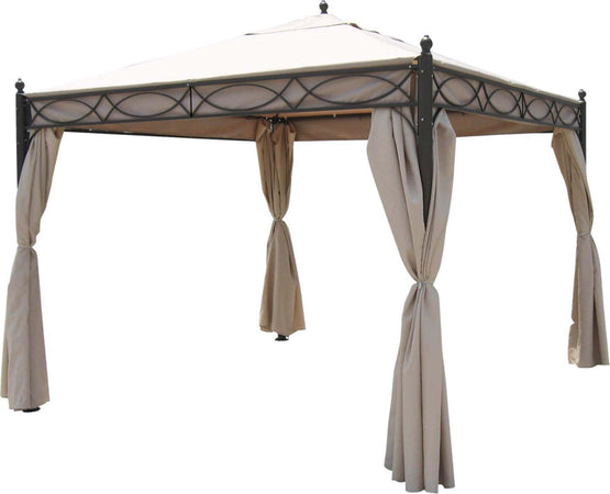 GERMEN---gazebo-da-giardino-3x3-in-metallo-completo-di-pareti-laterali-Antracite-Milani-Home
