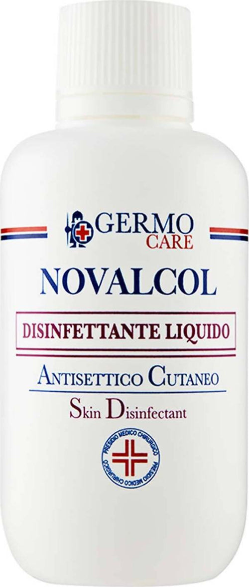 Germo Care Novalcol Disinfettante Liquido Cutaneo 250ml Disinfettante per Le Mani Antibatterico Azione Completa Non Brucia Salute e cura della persona/Prodotti per la medicazione/Pronto soccorso/Antisettici e disinfettanti/Disinfettanti per le mani Salute e Prevenzione - Barletta, Commerciovirtuoso.it