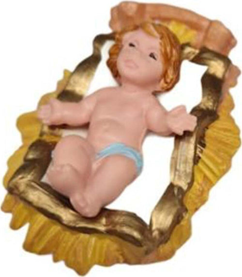 Gesù bambino con culla, bambinello per natività presepe in resina 4 cm Casa e cucina/Decorazioni per interni/Addobbi e decorazioni per ricorrenze/Decorazioni natalizie/Presepi/Statuine e fondali per il presepe MagiediNatale.it - Altamura, Commerciovirtuoso.it
