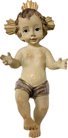 Gesù bambino senza culla bambinello per presepe in poliresina con aureola Casa e cucina/Decorazioni per interni/Addobbi e decorazioni per ricorrenze/Decorazioni natalizie/Presepi/Statuine e fondali per il presepe MagiediNatale.it - Altamura, Commerciovirtuoso.it