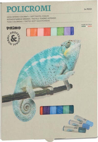 Gessetti quadrati Policromi - quadrati - 13x13x80mm - Primo - astuccio 24 gessi Giochi e giocattoli/Attività creative/Accessori per disegnare e colorare/Gessetti Eurocartuccia - Pavullo, Commerciovirtuoso.it