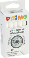 Gessetti tondi - D 9x80 mm - bianco - Primo - Scatola 10 gessetti tondi [multipack] 10 pezzi Giochi e giocattoli/Attività creative/Accessori per disegnare e colorare/Gessetti Eurocartuccia - Pavullo, Commerciovirtuoso.it