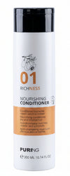 Balsamo Nutriente Puring Richness Conditioner – Con Avocado e Bambù, Idratante Riparatore Capelli Secchi, Morbidi e Setosi