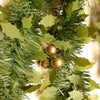 GHIRLANDA CON BACCHE DORATE ADDOBBO NATALIZIO Casa e cucina/Decorazioni per interni/Addobbi e decorazioni per ricorrenze/Decorazioni natalizie/Ghirlande e corone Scontolo.net - Potenza, Commerciovirtuoso.it