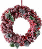 Ghirlanda di bacche rosse innevate retro porta natalizio ø 34 cm Casa e cucina/Decorazioni per interni/Addobbi e decorazioni per ricorrenze/Decorazioni natalizie/Orpelli e festoni MagiediNatale.it - Altamura, Commerciovirtuoso.it