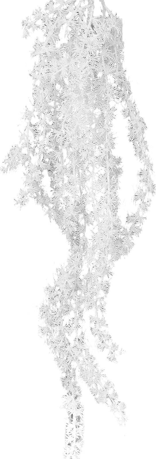 Ghirlanda di natale Cedro pendente Bianco decorazione natalizia h 92 cm Casa e cucina/Decorazioni per interni/Addobbi e decorazioni per ricorrenze/Decorazioni natalizie/Orpelli e festoni MagiediNatale.it - Altamura, Commerciovirtuoso.it