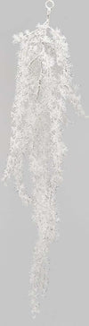 Ghirlanda di natale Cedro pendente Bianco decorazione natalizia h 92 cm Casa e cucina/Decorazioni per interni/Addobbi e decorazioni per ricorrenze/Decorazioni natalizie/Orpelli e festoni MagiediNatale.it - Altamura, Commerciovirtuoso.it