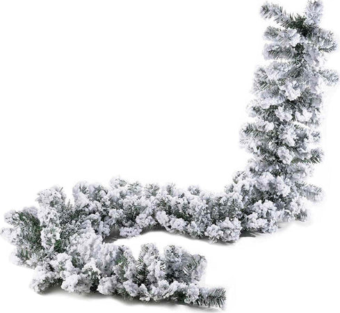 Ghirlanda festone ghirlande decorazione natalizia natale innevata neve 2,7 mt Casa e cucina/Decorazioni per interni/Addobbi e decorazioni per ricorrenze/Decorazioni natalizie/Orpelli e festoni MagiediNatale.it - Altamura, Commerciovirtuoso.it