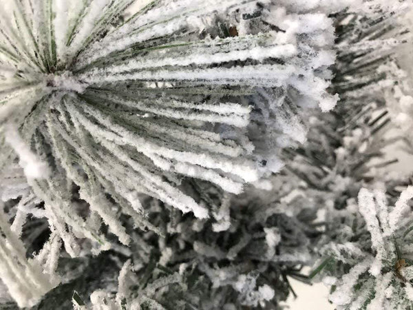 Ghirlanda innevata con pigne retro porta natalizio in PP effetto Aghi di Pino Ø 60 cm Casa e cucina/Decorazioni per interni/Addobbi e decorazioni per ricorrenze/Decorazioni natalizie/Orpelli e festoni MagiediNatale.it - Altamura, Commerciovirtuoso.it