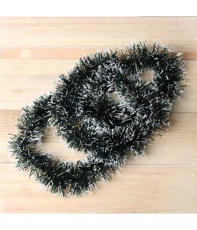 Ghirlanda Natalizia 2 Mt Filo Verde E Bianco Decorazioni Addobbi Di Natale